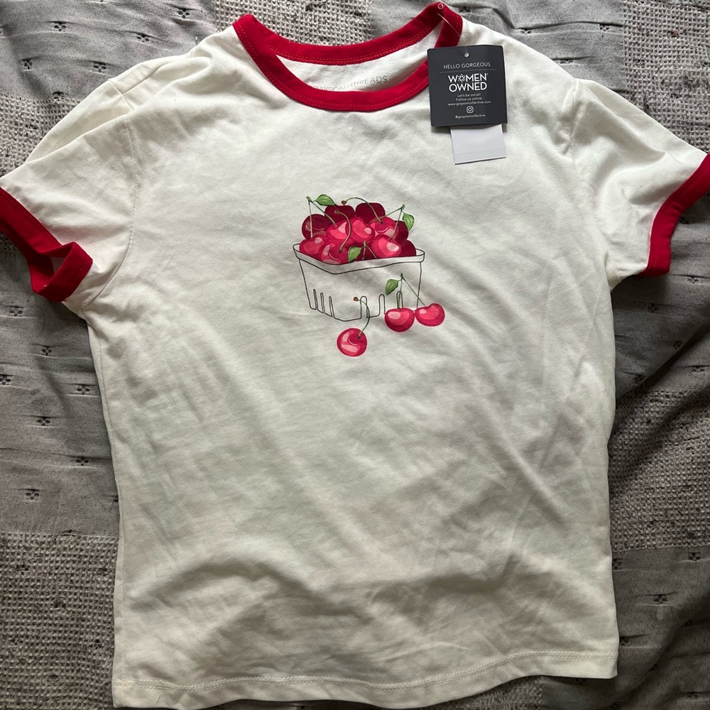 Cherries Baby Tee